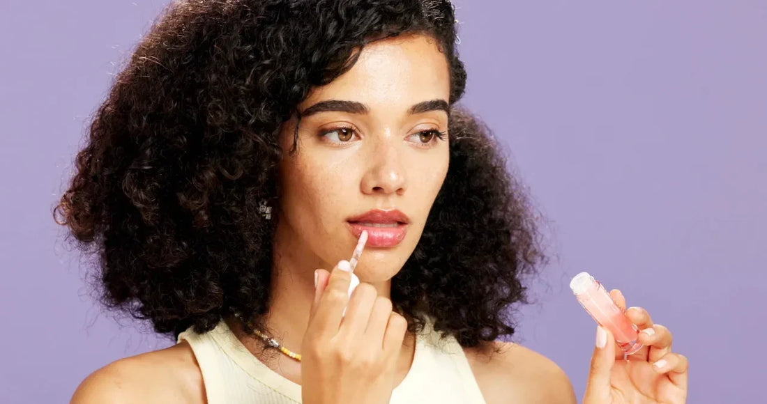 Vegan Beauty Routine with Lip Gloss