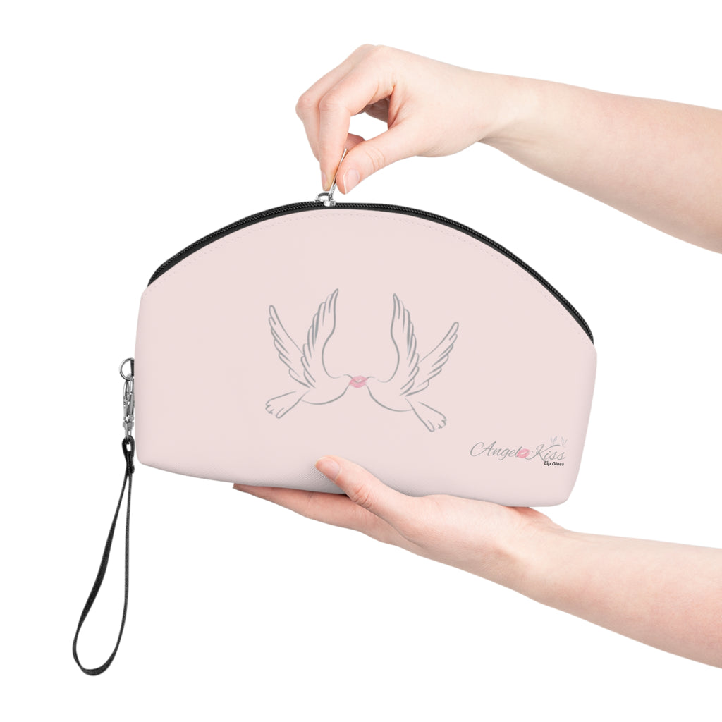 Angel Kiss Makeup Bag - Pink