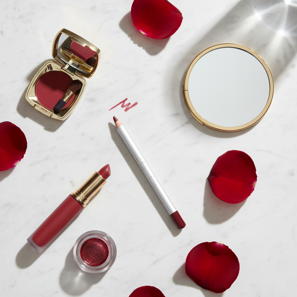 Cranberry #18 Lip Liner flat lay