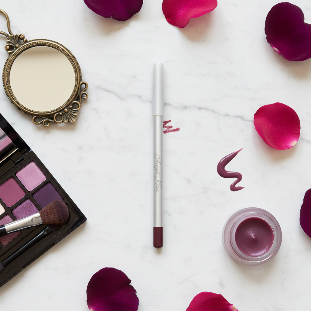 Plum #23 Lip Liner flat lay